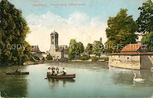 AK / Ansichtskarte Augsburg Oblaterwall Augsburg