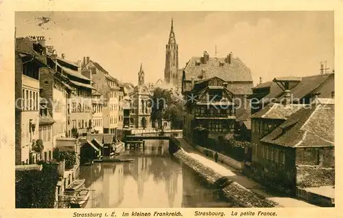 AK / Ansichtskarte Strassburg_Elsass Stadtpanorama Strassburg Elsass