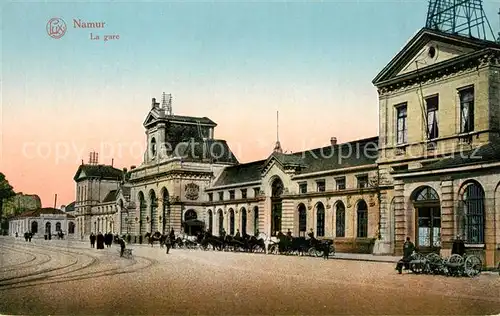 AK / Ansichtskarte Namur_Wallonie La Gare Namur Wallonie