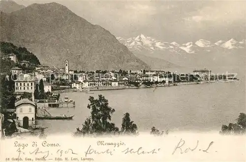 AK / Ansichtskarte Menaggio_Lago_di_Como Panorama Menaggio_Lago_di_Como