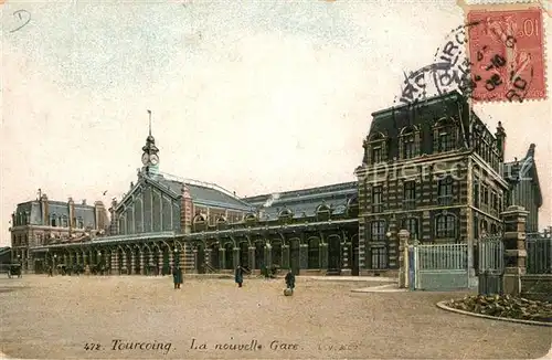 AK / Ansichtskarte Tourcoing_Nord La nouvelle Gare Tourcoing Nord