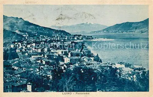 AK / Ansichtskarte Luino_Lago Maggiore Panorama Luino_Lago Maggiore