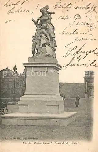 AK / Ansichtskarte Paris Quand Meme Paris