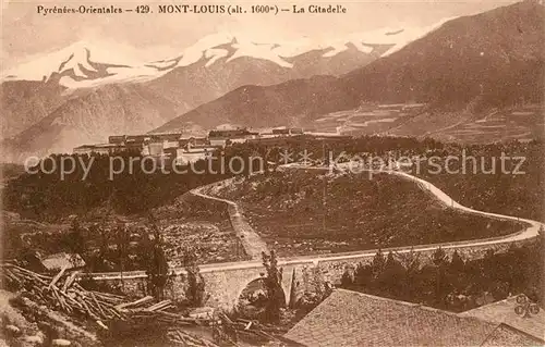 AK / Ansichtskarte Mont Louis Citadelle Mont Louis