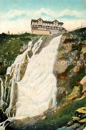 AK / Ansichtskarte Elbfallbaude_Riesengebirge  Elbfallbaude