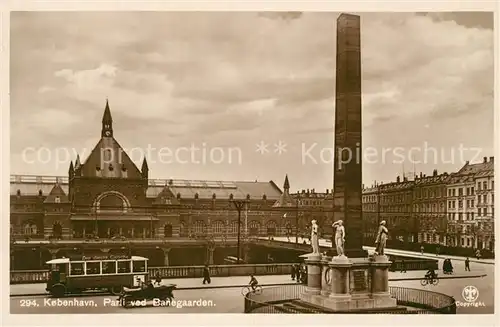 AK / Ansichtskarte Kopenhagen Banegaarden Kopenhagen