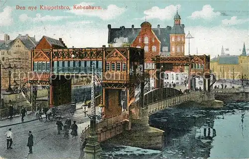 AK / Ansichtskarte Kopenhagen Den nye Knippelsbro  Kopenhagen