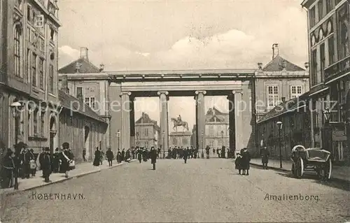 AK / Ansichtskarte Kopenhagen Amalienborg Kopenhagen