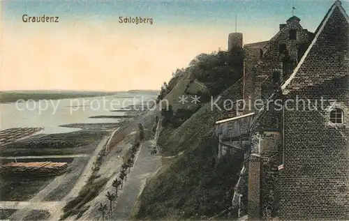 AK / Ansichtskarte Graudenz_Westpreussen Schlossberg Graudenz_Westpreussen