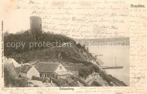 AK / Ansichtskarte Graudenz_Westpreussen Schlossberg Graudenz_Westpreussen