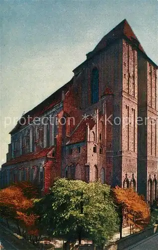 AK / Ansichtskarte Thorn_Westpreussen Johanniskirche Thorn_Westpreussen
