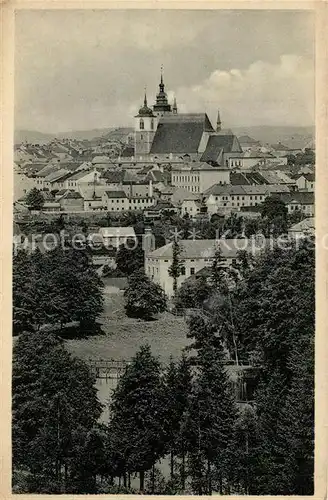 AK / Ansichtskarte Iglau Stadtansicht mit Kirche Iglau