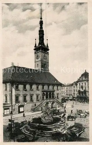 AK / Ansichtskarte Olmuetz_Olomouc Rathaus Olmuetz Olomouc