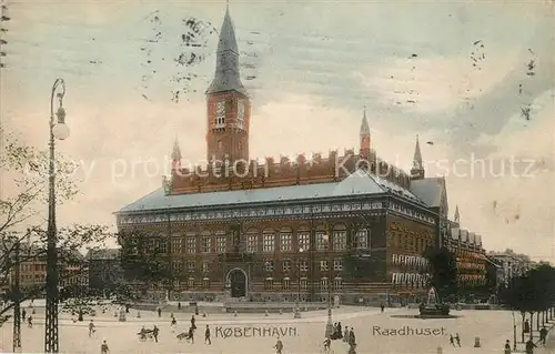 AK / Ansichtskarte Kopenhagen Raadhuset Kopenhagen