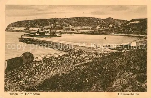 AK / Ansichtskarte Bornholm Hammerhafen Bornholm