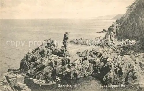 AK / Ansichtskarte Bornholm Lyseklippen Ro Bornholm