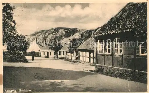AK / Ansichtskarte Sandvig Gadeparti 