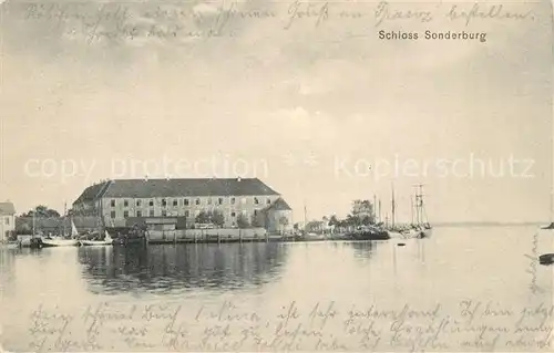 AK / Ansichtskarte Sonderburg Schloss Sonderburg