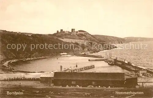 AK / Ansichtskarte Bornholm Hammerhavnen Bornholm