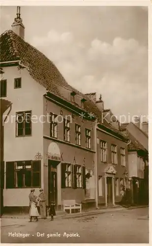 AK / Ansichtskarte Helsingor_Elsinore Det gamle Apotek Helsingor Elsinore