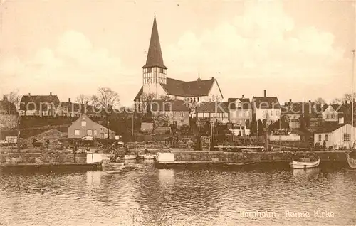 AK / Ansichtskarte Bornholm Ronne Kirke Bornholm