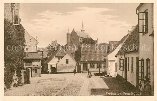 AK / Ansichtskarte Hadersleben_Haderslev Proestegade Hadersleben_Haderslev