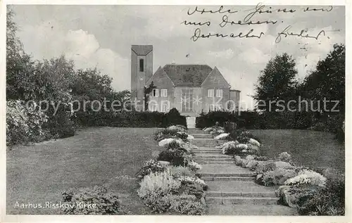 AK / Ansichtskarte Aarhus Risskov Kirke Aarhus