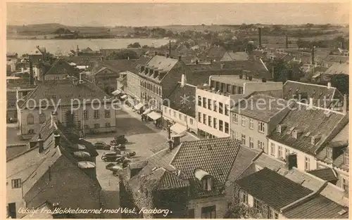 AK / Ansichtskarte Faaborg Udsigt fra Klokketarrnet Faaborg