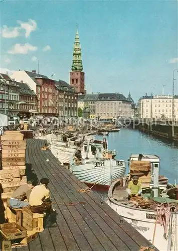 AK / Ansichtskarte Kopenhagen Gammelstrand  Hafen Kopenhagen