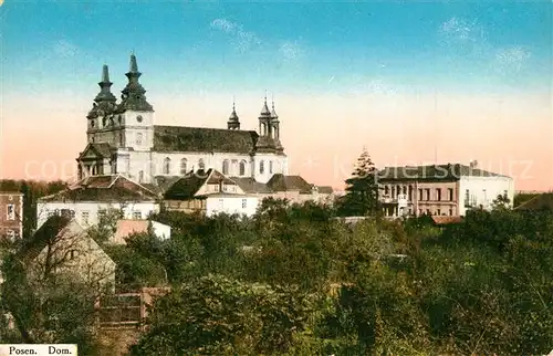 AK / Ansichtskarte Posen_Poznan Dom Posen Poznan