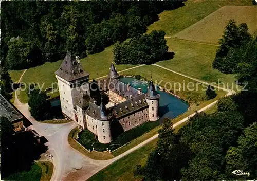 AK / Ansichtskarte Hargimont Chateau vue aerienne Hargimont