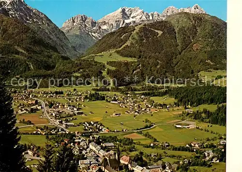 AK / Ansichtskarte Koetschach Mauthen_Kaernten Panorama Blick zum Cellon Kellerwand Mauthner Alm Mooskofel Karnische Alpen Koetschach Mauthen Kaernten