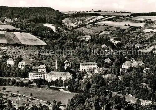 AK / Ansichtskarte Bad_Mergentheim Sanatorium am Frauenberg Fliegeraufnahme Bad_Mergentheim
