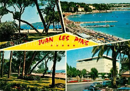 AK / Ansichtskarte Juan les Pins Pinede Plages Palais des Congres Juan les Pins