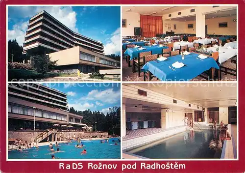 AK / Ansichtskarte Roznov_pod_Radhostem Rekreacni a doskolovaci Roznov_pod_radhostem