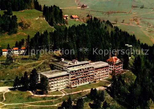 AK / Ansichtskarte Wald_ZH Zuercher Hoehenklinik Wald Fliegeraufnahme Wald_ZH