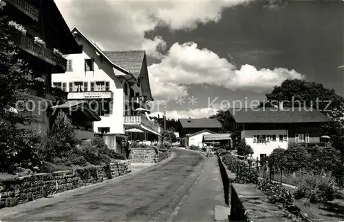 AK / Ansichtskarte Beatenberg Dorfstrasse tea Room Favorila Beatenberg