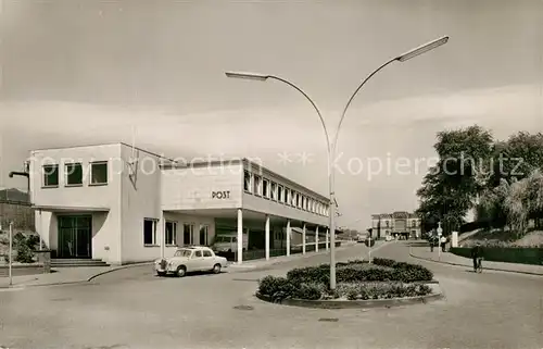 AK / Ansichtskarte Uelzen_Unna Neue Post Bahnhofsplatz Uelzen Unna