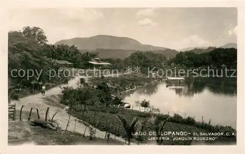 AK / Ansichtskarte El_Salvador Lago de Lopango El_Salvador