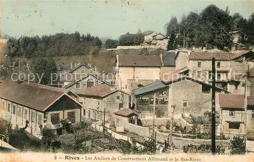 AK / Ansichtskarte Rives_Isere Les Ateliers de Constructions Allimand Rives Isere