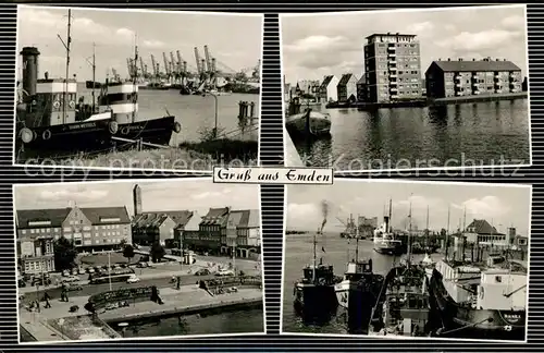 AK / Ansichtskarte Emden_Haldensleben Hafen Emden_Haldensleben