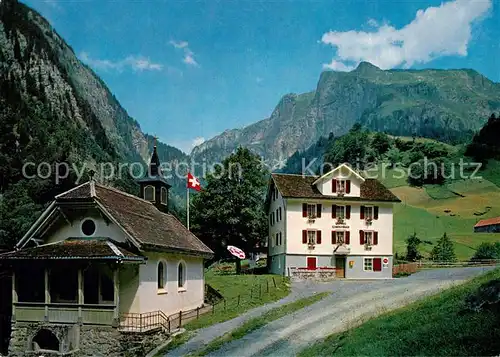 AK / Ansichtskarte Bisisthal Gasthaus Schwarzenbach Bisisthal