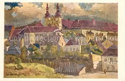 AK / Ansichtskarte Olomouc Alt Olmuetz Kuenstlerkarte Olomouc