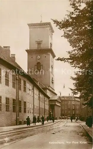 AK / Ansichtskarte Kopenhagen Frue Kirke Kopenhagen