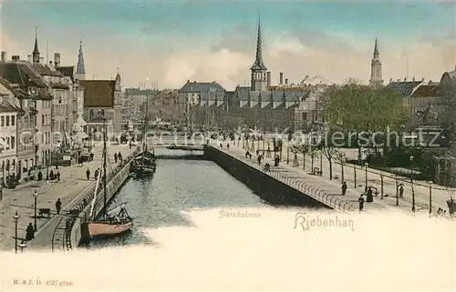 AK / Ansichtskarte Kopenhagen Slotsholmen Kopenhagen