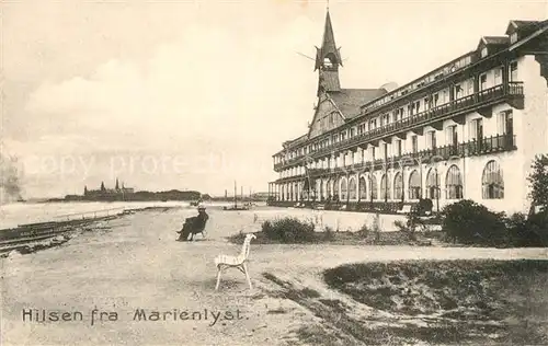 AK / Ansichtskarte Marienlyst Haus am Wasser Marienlyst