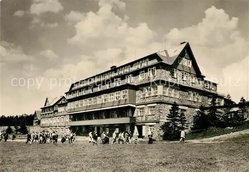 AK / Ansichtskarte Cerna_Hora Horsky Hotel Krkonose Berghotel Cerna_Hora
