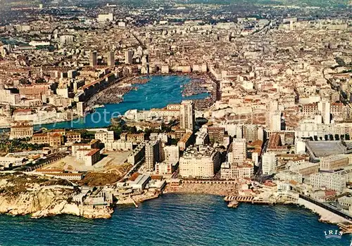 AK / Ansichtskarte Marseille_Bouches du Rhone Vue aerienne Marseille