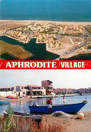 AK / Ansichtskarte Port_Leucate Aphrodite Village vue aerienne Port_Leucate