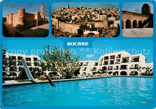 AK / Ansichtskarte Sousse Hotel Salem Piscine Mosque Sousse